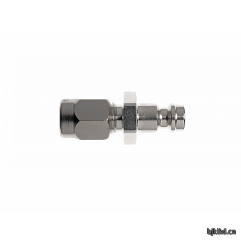 17034000 Nipple - single shut-off (straight through)