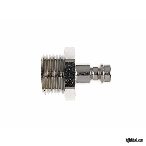 17031925 Nipple - single shut-off (straight through)