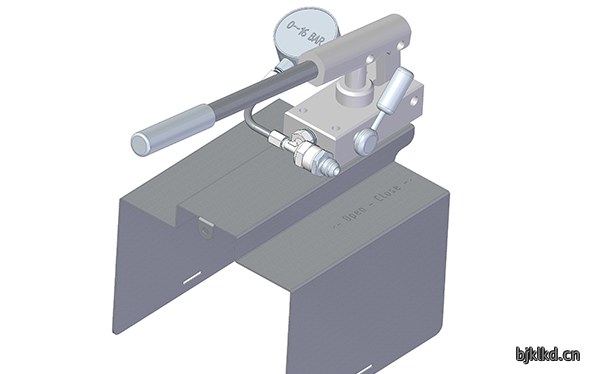 Hand fill pump 3D model