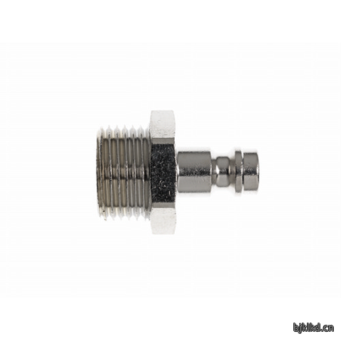 17033000 Nipple - single shut-off (straight through)