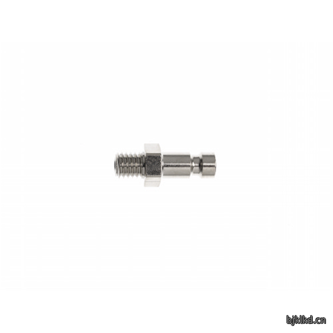 17019990 Nipple - single shut-off (straight through)
